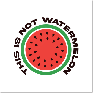 Palestine Watermelon Posters and Art